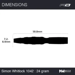 Winmau Simon Whitlock 2 -Darts Promotion Store 1042 24g Simon Whitlock Image 7 1621848017