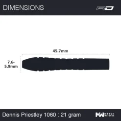 Winmau Dennis Priestley -Darts Promotion Store 1060 2021g 20Dennis 20Priestley 20 20Image 207