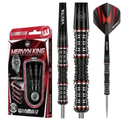 Winmau Mervyn King SE -Darts Promotion Store 1461 MervynKingSE 26g Steeltip Image 1 1635191404