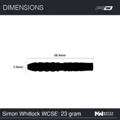 Winmau Simon Whitlock World Cup SE -Darts Promotion Store 1482 23g simon whitlock wcse image 7