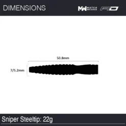 Winmau Sniper 2 -Darts Promotion Store 1493 Sniper 22gSteeltip Image7