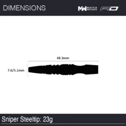Winmau Sniper 3 -Darts Promotion Store 1494 Sniper 23gSteeltip Image7