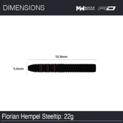 Winmau Florian Hempel 85% Pro-Series -Darts Promotion Store 1500 FlorianHempel 22gSteeltip Image7