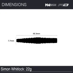 Winmau Simon Whitlock Atomised Player Edition -Darts Promotion Store 1502SimonWhitlock22gSteeltip Imagecopy7