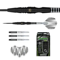 Winmau Sniper Black -Darts Promotion Store 1505 SniperBlack 22gSteeltip Image5