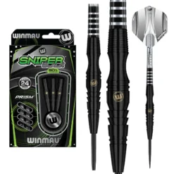Winmau Sniper Black -Darts Promotion Store 1505 SniperBlack 24gSteeltip Image