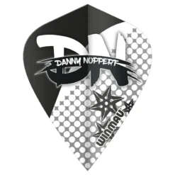 Winmau Danny Noppert Black & White Kite -Darts Promotion Store 6907 104 noppert kite image 2