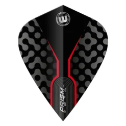 Winmau Black & Red Prism Zeta Kite -Darts Promotion Store 6907 105 ZetaKiteBlackRed image2