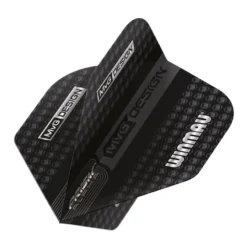 Winmau MVG Winmau Logo Black & Grey Prism Alpha Standard