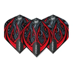 Winmau Grey & Red Prism Alpha Standard -Darts Promotion Store 6915 195PrismAlphaImage1