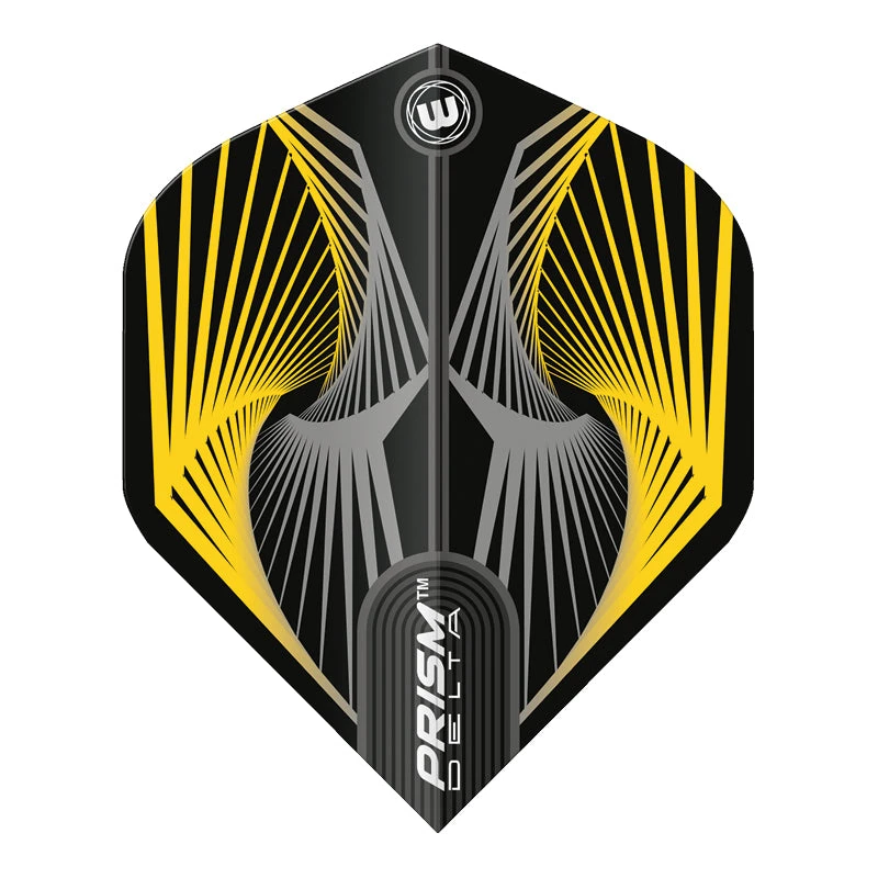 Winmau Yellow & Grey Prism Delta Standard 3 Winmau Yellow & Grey Prism Delta Standard - Image 3