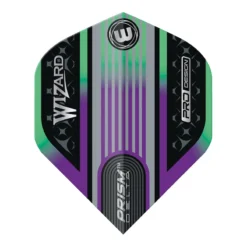 Winmau Wizard Rainbow & Silver Prism Delta Standard -Darts Promotion Store 6915 250 player prism delta image 2