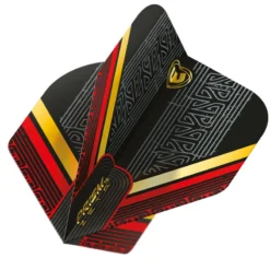 Winmau Black, Red & Gold Prism Zeta Standard