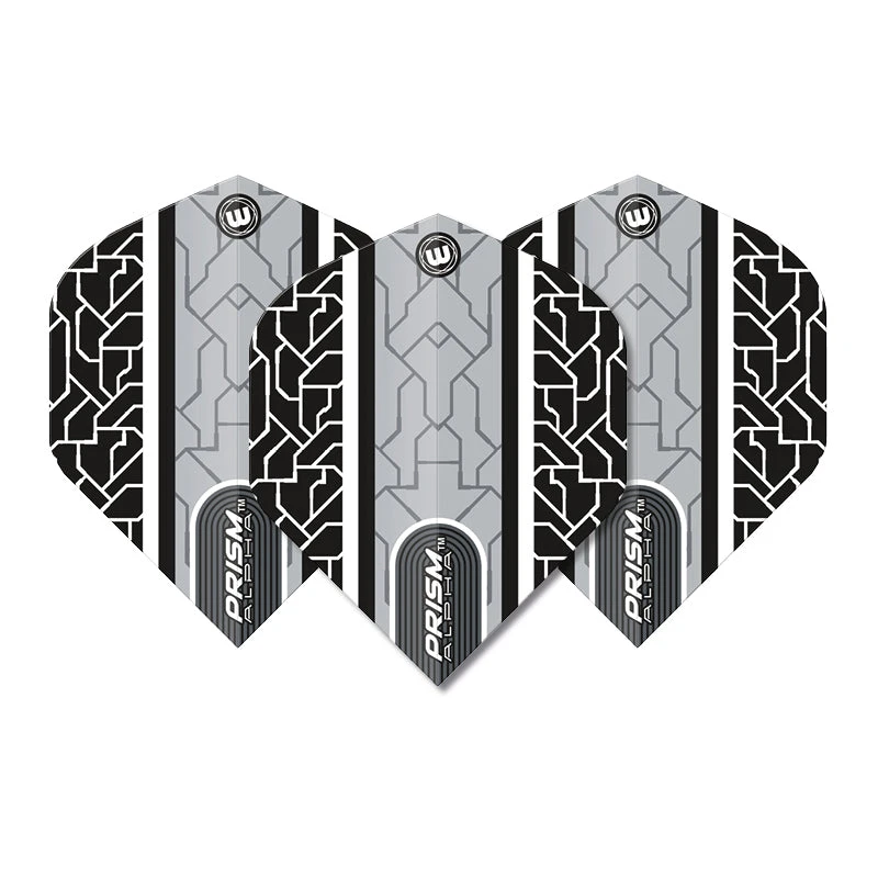 Winmau Black & White Prism Alpha Standard - Image 2