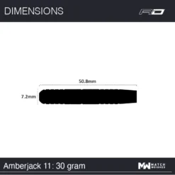 Red Dragon Darts Amberjack 11 -Darts Promotion Store Amberjack 2011 30g 20 20Image 207