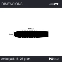 Red Dragon Darts Amberjack 15 13 Red Dragon Darts Amberjack 15 -Darts Promotion Store Amberjack 2015 25g 20 20Image 207