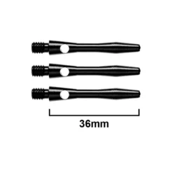 Red Dragon Darts Anodised Aluminium Shafts -Darts Promotion Store C43 Anodised Aluminium Black Short x 3 1674751808 31485b3b a85d 4240 b1b5 f48d5087c8f3
