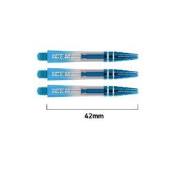 Red Dragon Darts Gerwyn Price Iceman Nitro Ionic Shafts -Darts Promotion Store C791GerwynPriceNitrotechBlueDippedwithBluetop Medium Image