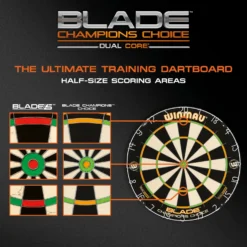 Winmau Winmau Blade Dual Core Champions Choice Dartboard 12 Winmau Winmau Blade Dual Core Champions Choice Dartboard -Darts Promotion Store Champions 20Choice 20 20Image 205