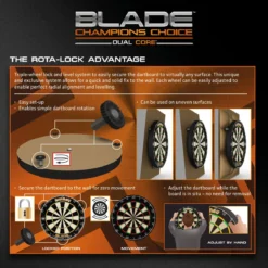 Winmau Winmau Blade Dual Core Champions Choice Dartboard 14 Winmau Winmau Blade Dual Core Champions Choice Dartboard -Darts Promotion Store Champions 20Choice 20 20Image 207