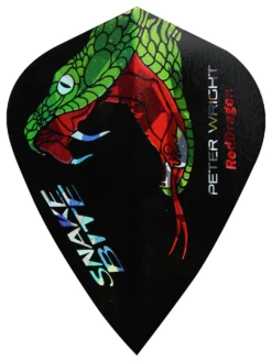Red Dragon Darts Peter Wright Snakebite Holographic Hardcore Kite -Darts Promotion Store F3061 20x 201