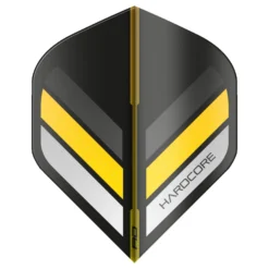 Red Dragon Darts Black & Yellow Stripe Hardcore Standard -Darts Promotion Store F6281 20x 201