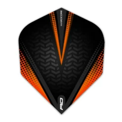 Red Dragon Darts Black & Orange V Hardcore Radical Standard -Darts Promotion Store F6377 X 1