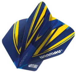 Winmau Blue & Yellow Prism Alpha Standard