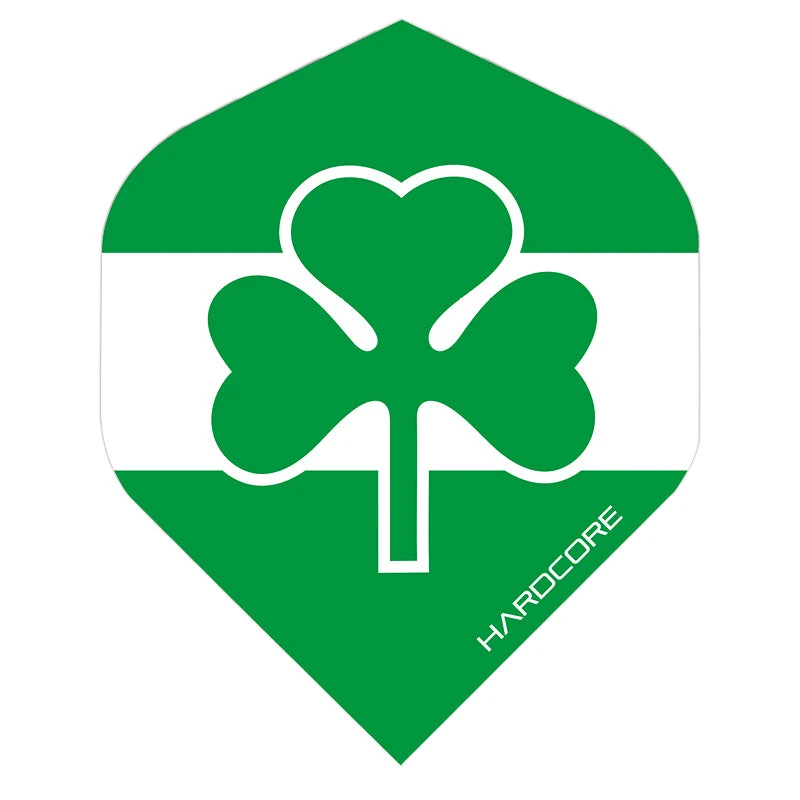 Red Dragon Darts Hardcore Ireland Flag Dart Flights 3 Red Dragon Darts Hardcore Ireland Flag Dart Flights - Image 3