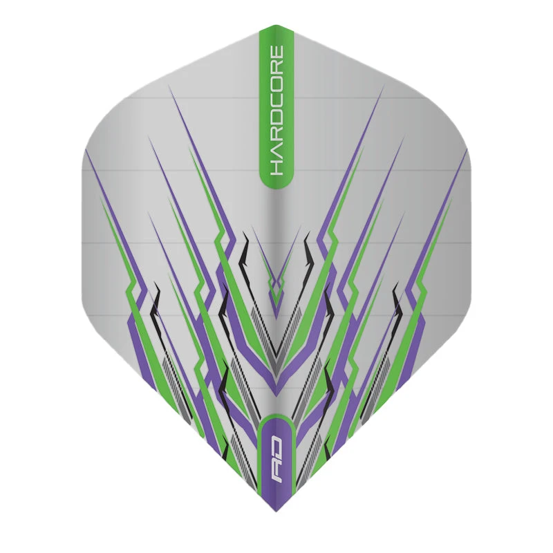 Red Dragon Darts Peter Wright Purple & Green Mohawk Hardcore Standard - Image 2