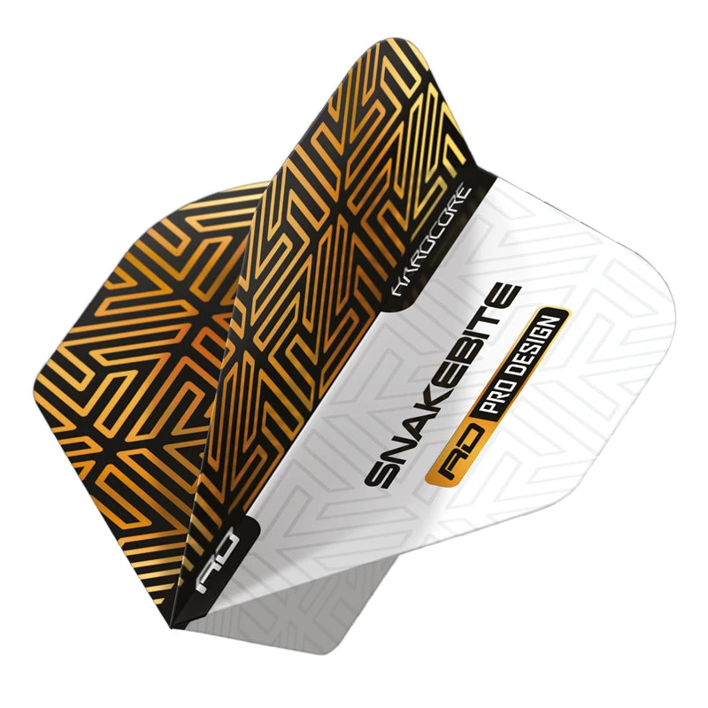 Red Dragon Darts Peter Wright White & Bronze Hardcore Premium Standard