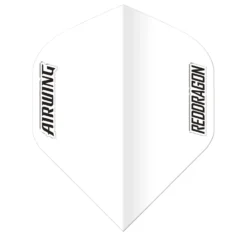 Red Dragon Darts Airwing Moulded White Standard -Darts Promotion Store F6890AirwingWhite Image2