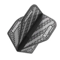 Red Dragon Darts Airwing Moulded Black & Grey Standard