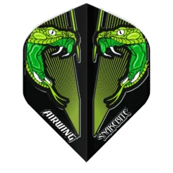 Red Dragon Darts Airwing Peter Wright Moulded Green Standard -Darts Promotion Store F6901AirwingSnakebite Image2