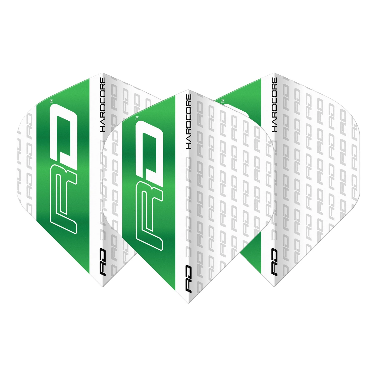 Red Dragon Darts RD Logo White & Green Hardcore XT Standard 2 Red Dragon Darts RD Logo White & Green Hardcore XT Standard - Image 2