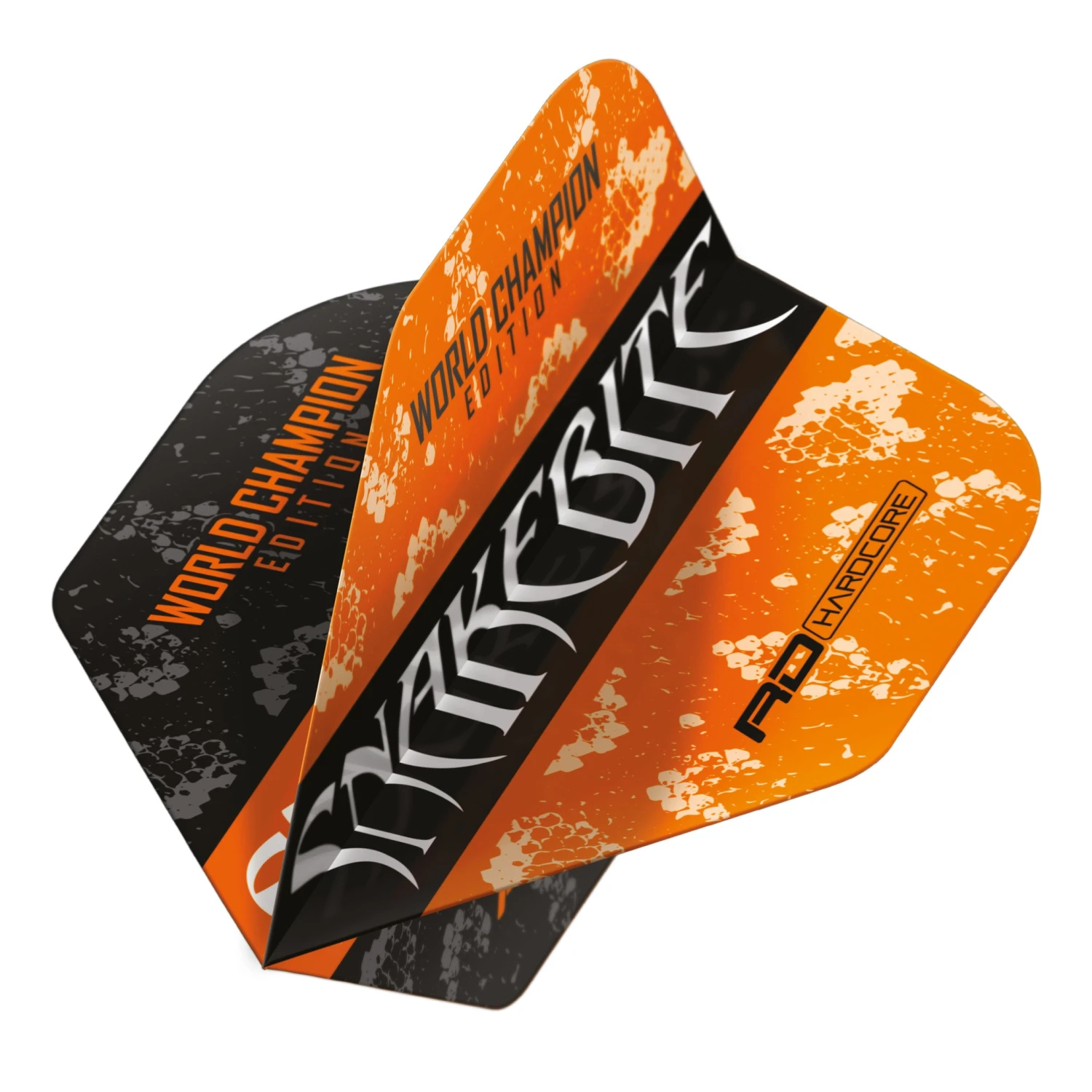 Red Dragon Darts Peter Wright Orange & Black Yin Yang Standard 1 Red Dragon Darts Peter Wright Orange & Black Yin Yang Standard