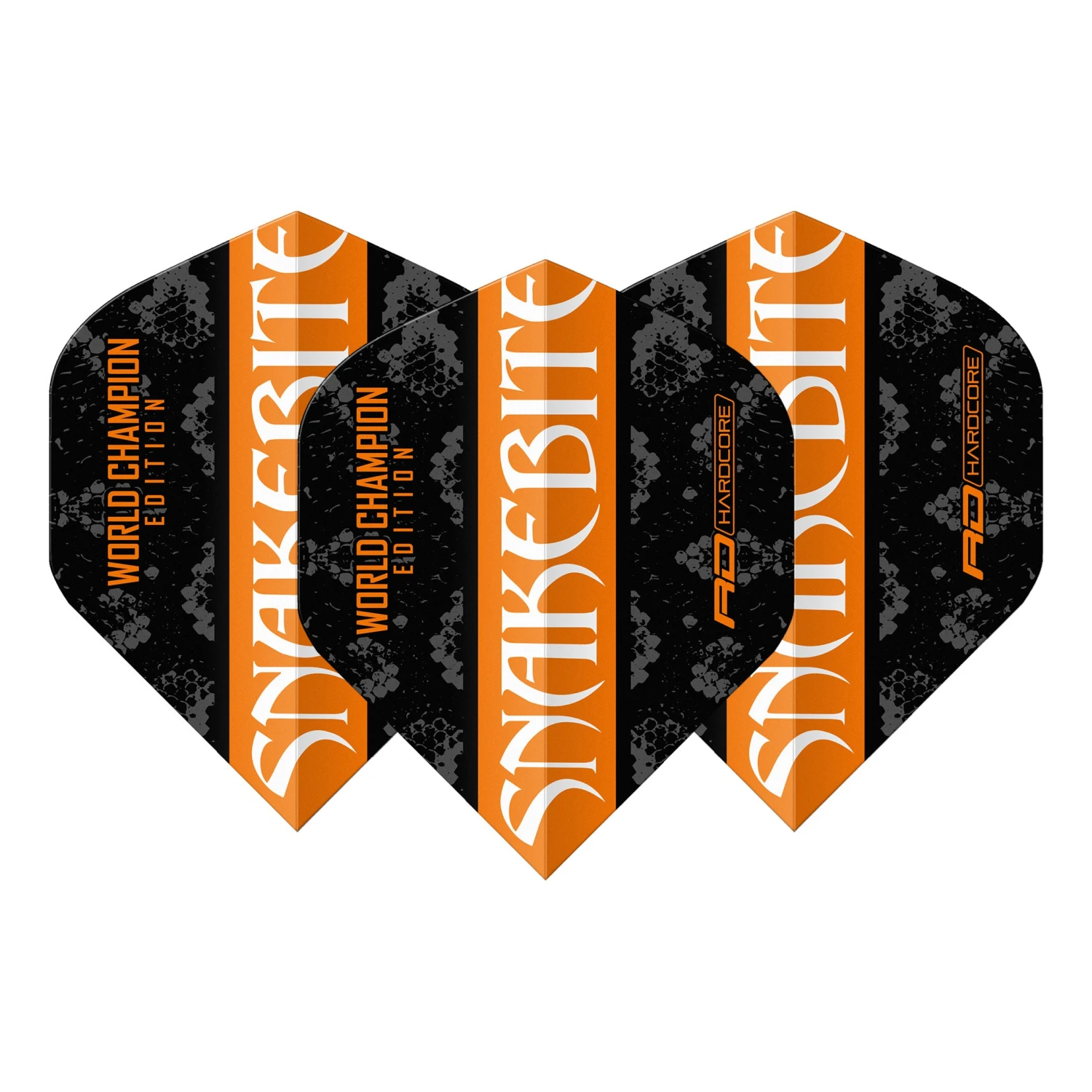 Red Dragon Darts Peter Wright Orange & Black Yin Yang Standard 3 Red Dragon Darts Peter Wright Orange & Black Yin Yang Standard - Image 3