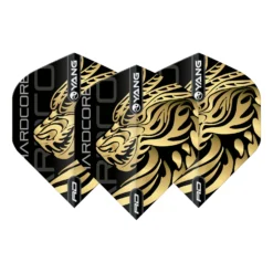 Red Dragon Darts Jonny Clayton Gold & Red Yin Yang Standard -Darts Promotion Store F6970JonnyClaytonGold RedYinYang3