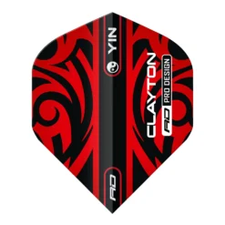 Red Dragon Darts Jonny Clayton Red & Green Yin Yang Standard -Darts Promotion Store F6971JonnyClaytonRed GreenYinYang6