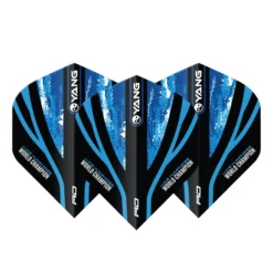 Red Dragon Darts Luke Humphries World Champion Blue & Gold Yin Yang -Darts Promotion Store F6996LukeHumphriesWorldChampionBlue GoldYinYang3