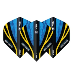 Red Dragon Darts Luke Humphries World Champion Blue & Gold Yin Yang -Darts Promotion Store F6996LukeHumphriesWorldChampionBlue GoldYinYang4