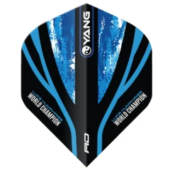 Red Dragon Darts Luke Humphries World Champion Blue & Gold Yin Yang -Darts Promotion Store F6996LukeHumphriesWorldChampionBlue GoldYinYang5