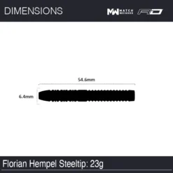 Winmau Florian Hempel -Darts Promotion Store Florian 20Hempel 23g 20Steeltip Image 207