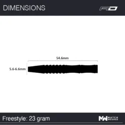 Red Dragon Darts Freestyle -Darts Promotion Store Freestyle 23g Image7