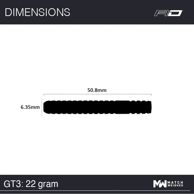 Red Dragon Darts GT3's 7 Red Dragon Darts GT3's - Image 7