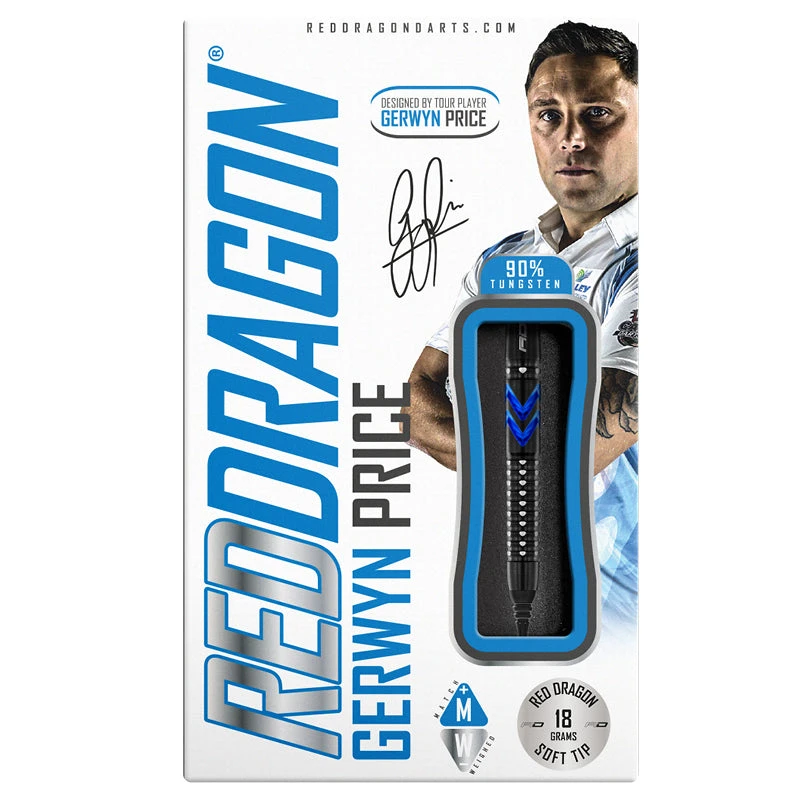 Red Dragon Darts Gerwyn Price Blue Ice SE Soft Tip - Image 4