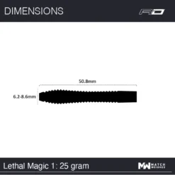 Red Dragon Darts Lethal Magic 1 -Darts Promotion Store LethalMagic1 25g Image7