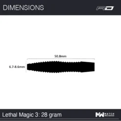 Red Dragon Darts Lethal Magic 1 -Darts Promotion Store LethalMagic3 28g Image7