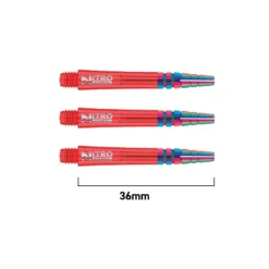Red Dragon Darts Nitrotech Ionic Shafts -Darts Promotion Store NitroIonic Short RDShafts Image 5