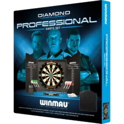 Winmau Professional Darts Cabinet Set -Darts Promotion Store PROFESSIONALDARTBOARDSET50032